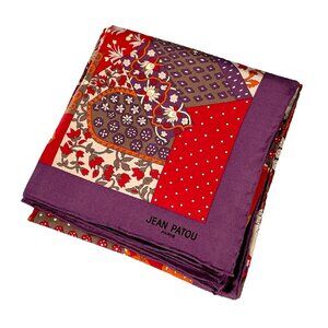 Vintage Jean Patou Silk Scarf NWT from Filene’s Basement in Boston